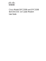 Cisco Modem EPC3208 User manual