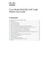 Cisco DPQ2202 User manual