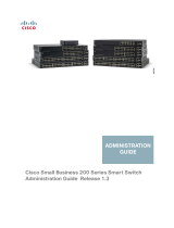 Cisco Systems Small Business 200 Series Smart Switches User manual