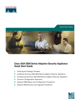 Cisco 5520 - ASA IPS Edition Bundle User manual