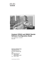 Cisco Systems 3750E User manual