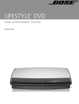 Bose DVD Player 525p User manual