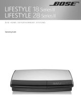 Bose Home Theater System Lifestyle 18 Series II User manual