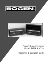 Bogen PI35A User manual