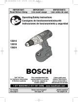 Bosch Power Tools Drill 13618 User manual