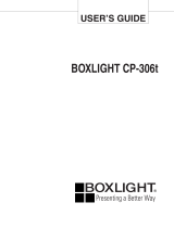 BOXLIGHT CP-306t User manual