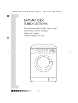 AEG Washer/Dryer 12820 User manual
