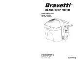 Bravetti GLASS DEEP FRYER K4305H User manual