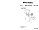 Bravetti FOOD PROCESSING CENTER BP101H User manual