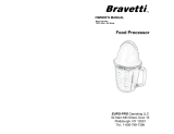 Bravetti Food Processor FP105H User manual