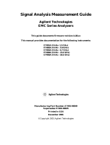 Agilent Technologies E7405A User manual