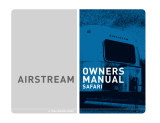 Airstream 2008 Safari User manual
