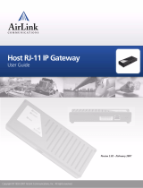 AirLink Host RJ-11 User manual