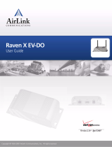 AirLink Modem X EV-DO User manual