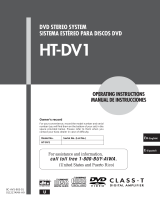 Aiwa Stereo System HT-DV1 User manual