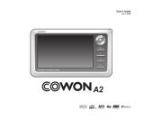 Cowon Systems A2 User manual