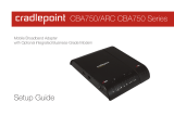 Cradlepoint CBA750 User manual