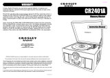 Crosley Radio CR2404A User manual