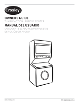Crosley Washer/Dryer 134860900A User manual