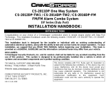 Crimestopper Security Products Car Video System CS2016 Dpfm User manual