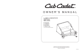Cub Cadet Lawn Sweeper SW-15CC User manual