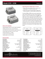 Audio Authority TV Converter Box 979T User manual
