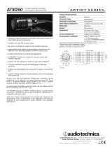 Audio Technica ATM250 User manual