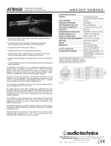 Audio-Technica LEX780074 User manual