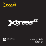 Audiovox XMCK-5 User manual