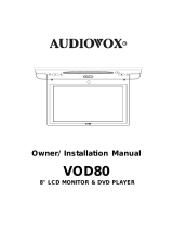 Audiovox 128-5495E User manual