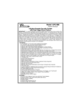 Audiovox Automobile Electronics APS-800 User manual