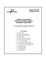 Audiovox APS-45N Prestige User manual