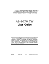 Autostart AS-6070 TW User manual