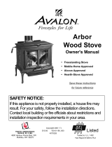 Avalon Stoves Arbor User manual