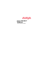Avaya Cell Phone 3720 User manual