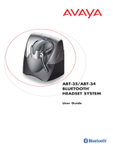 Avaya Bluetooth Headset ABT-34 User manual
