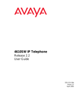 Avaya Telephone 4610SW User manual