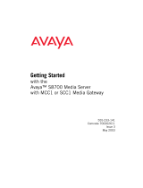 Avaya Home Theater Server S8700 User manual