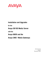 Avaya Home Theater Server S8100 User manual