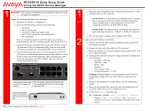Avaya Network Card W110 User manual