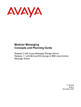 Avaya Portable Media Storage 11-300244 User manual