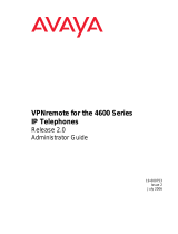Avaya IP Phone 4600 User manual