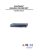 AVerMedia Technologies EB1304 User manual