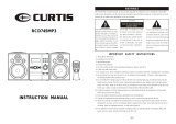 Curtis Stereo System RCD745MP3 User manual