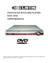 Curtis DVD 1046 User manual