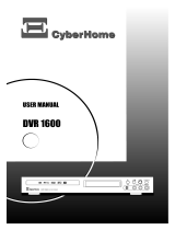 CyberHome Entertainment DVR 1600 User manual