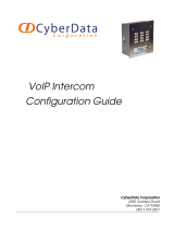 CyberData VoIP Intercom User manual