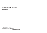 Daewoo VCR DV-T3DN User manual