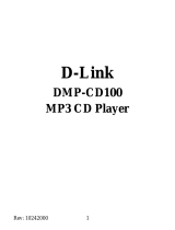D-Link DMP-CD100 User manual