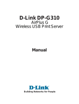 D-Link DP-G310 User manual